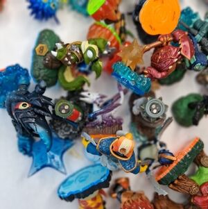 Skylanders Assorted Action Figure Toy - Blue & Orange